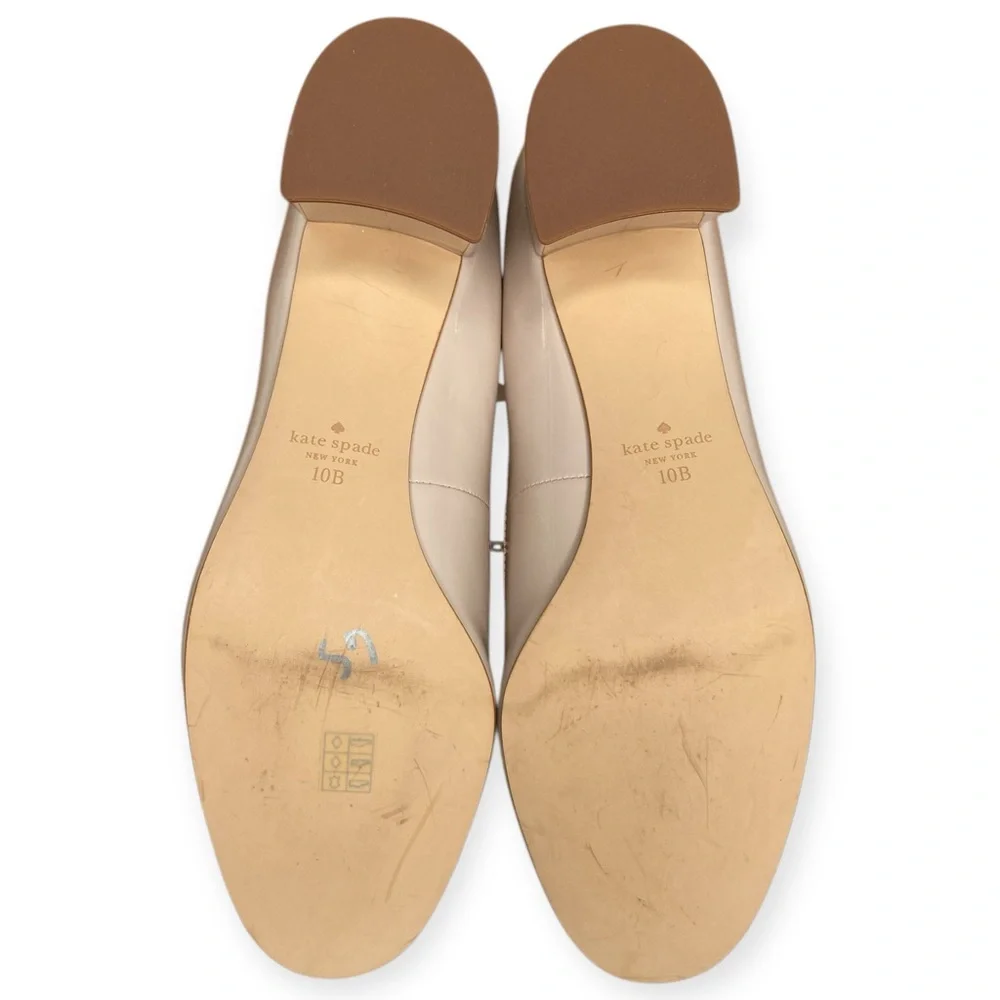 Kate Spade New York 10 Bev Bette Bow Tusk Patent Leather Block Heels - Picture 13 of 16